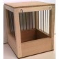Nichoir grillagé en bois 11,6x11,6x14,3cm Nichoir grillagé en bois 11,6x11,6x14,3cm