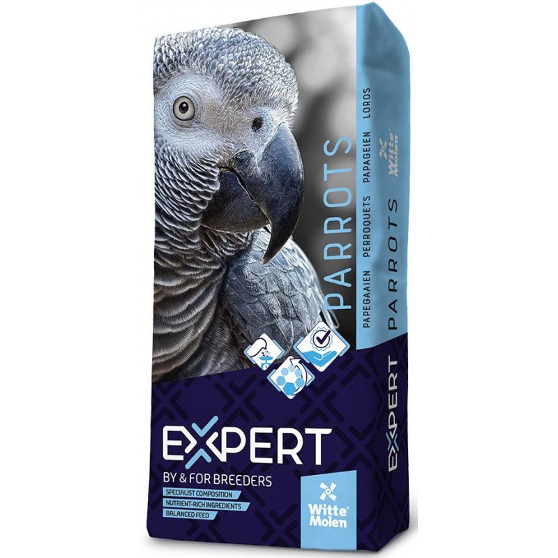 Expert Base Perroquets 15kg - Witte Molen Expert Base Perroquets 15kg - Witte Molen