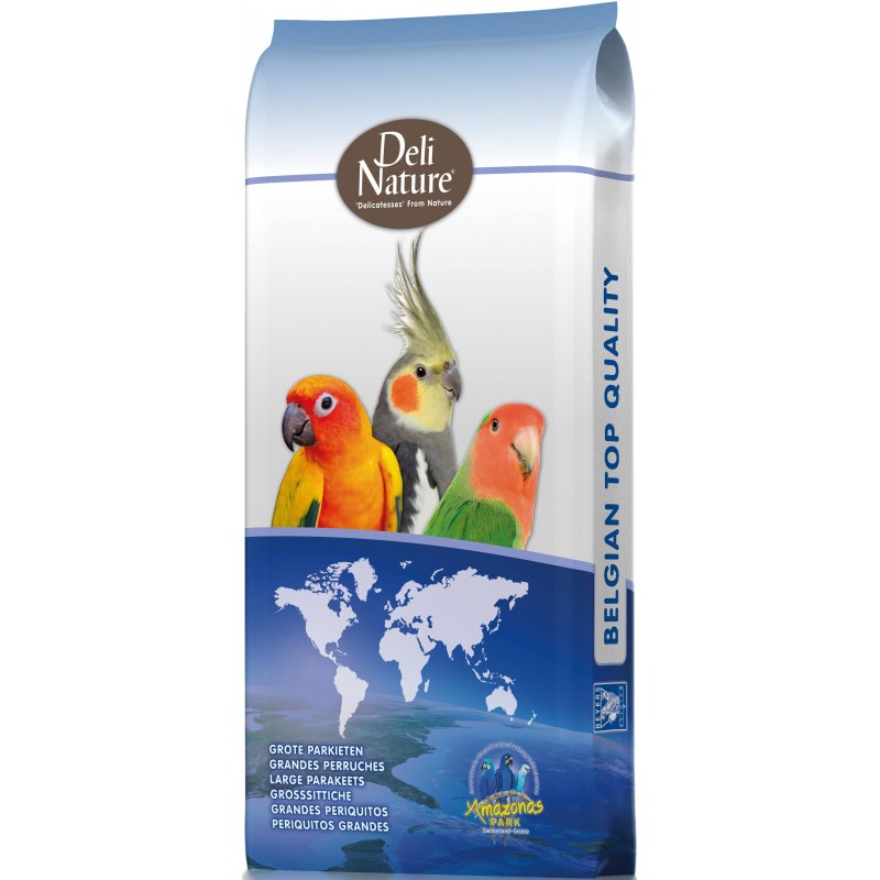 Large Parakeets Without Sunflower 20kg - N° 68 - Deli-Nature (Beyers) 006468 Deli Nature 29,95 € Ornibird