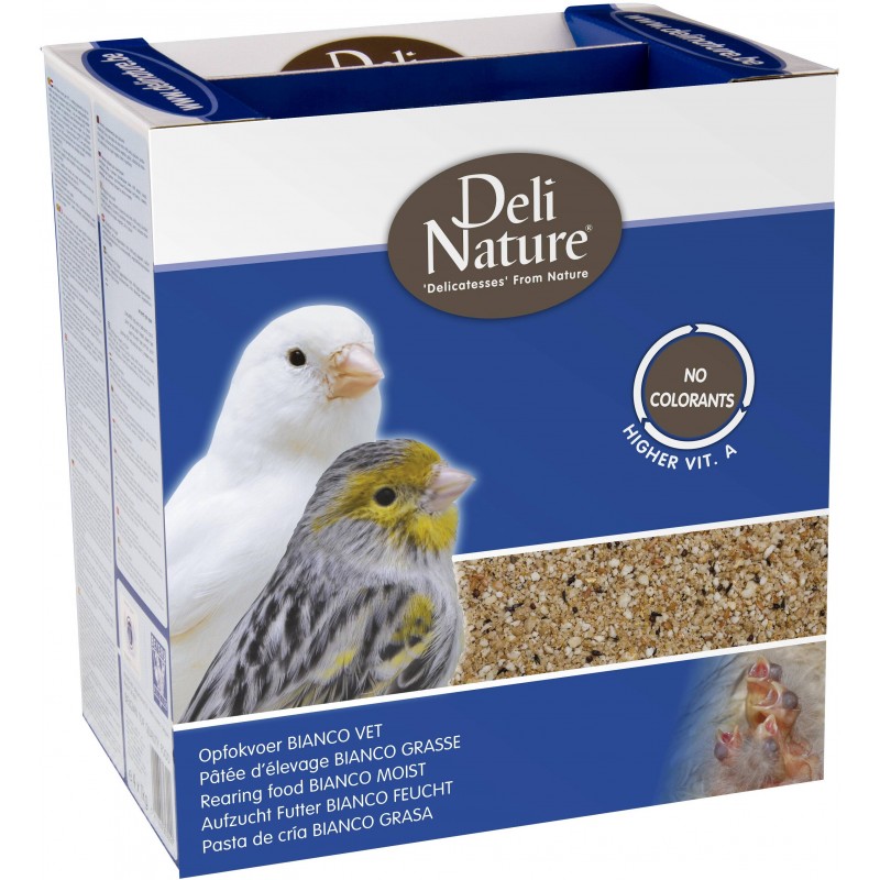 Patée aux oeufs bianco grasse 4kg - Deli Nature 040516 Deli Nature 19,40 € Ornibird