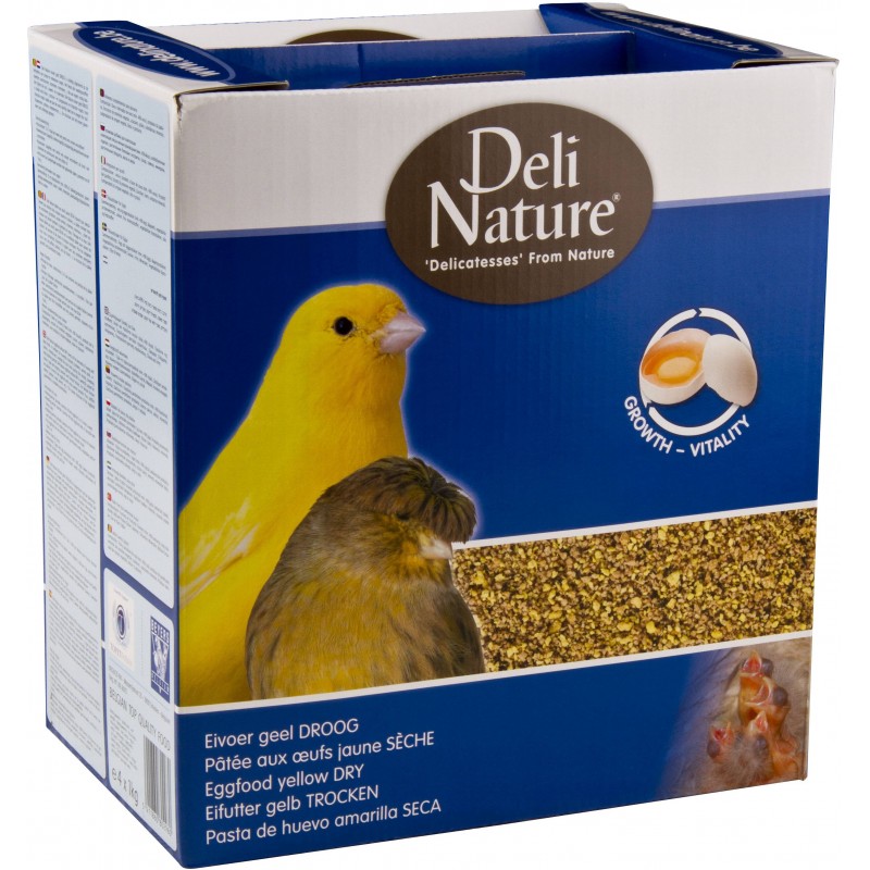 Patée egg yellow dry 4kg - Deli-Nature 040511 Deli Nature 18,20 € Ornibird