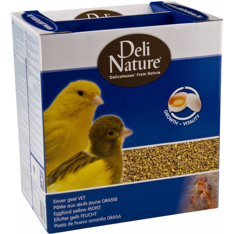 Patée aux oeufs jaune grasse 4kg - Deli Nature 040512 Deli Nature 19,40 € Ornibird
