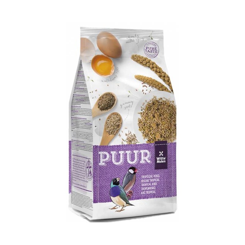 Puur Oiseau Tropical 750gr - Witte Molen Puur Oiseau Tropical 750gr - Witte Molen