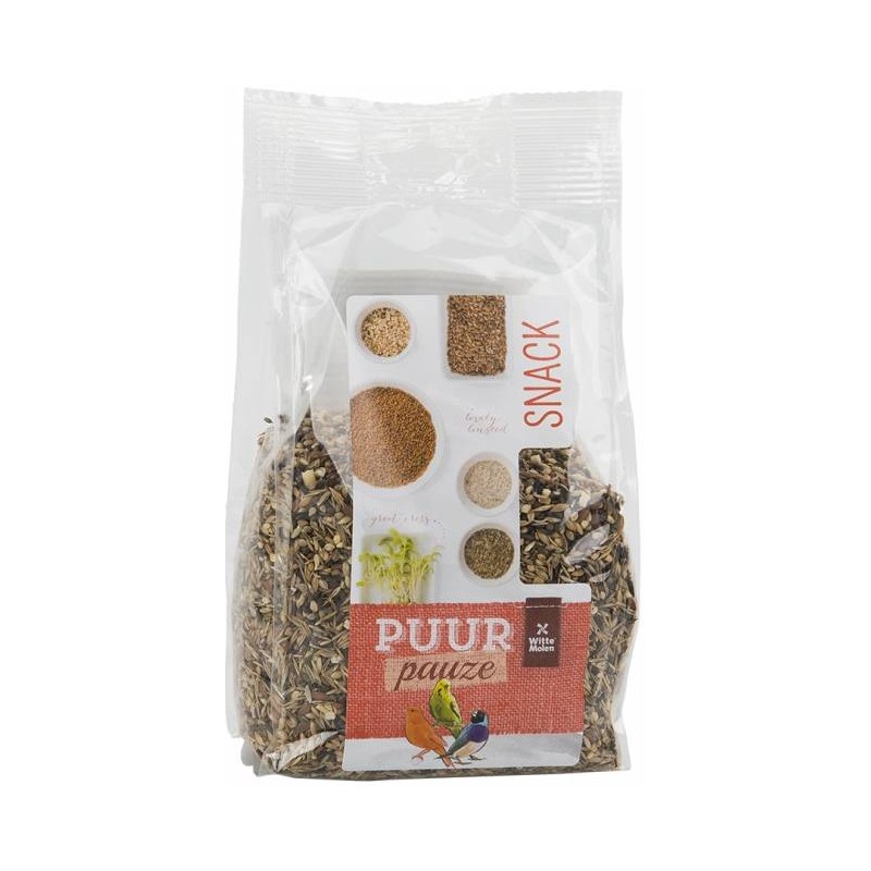 Puur Pauze Snack Mix Graines Sauvages 250gr - Witte Molen 654890 Witte Molen 4,00 € Ornibird