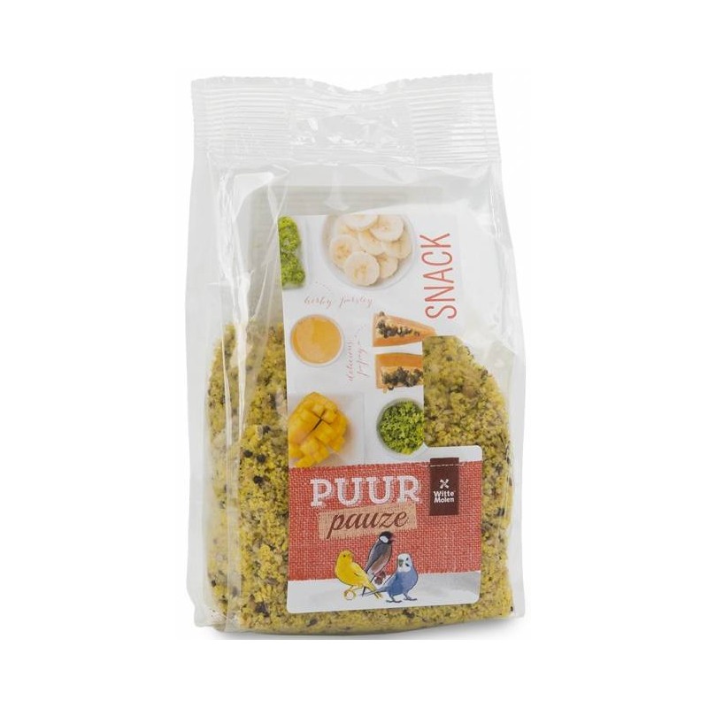 Puur Pauze Crumble Fruits & Epices 200gr - Witte Molen