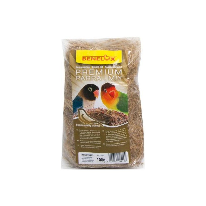 Bourre nid Parra-Mix Perruches 100gr 14492 Kinlys 3,72 € Ornibird